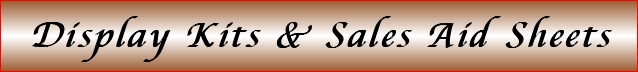 Display Kits & Sales Aid Sheets